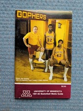 UNIVERSITY OF MINNESOTA MEDIA GUIDE. 1981-82.