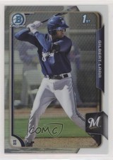 2015 Bowman Chrome Prospects Refractor 119/499 Gilbert Lara #BCP121 1u6