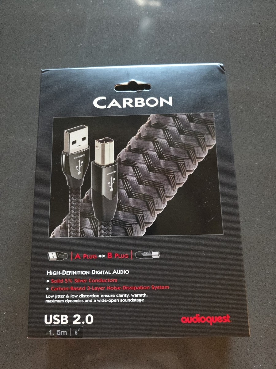 Audioquest Carbon USB 2.0 Cable 1.5 Meter | eBay