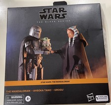 Star Wars Black Series Mandalorian Ahsoka  & Grogu Figure Set - Amazon Exclusive