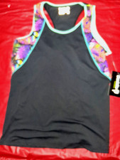  PickleBall NWT Women's Size L Tank Top Racerback Cutout 