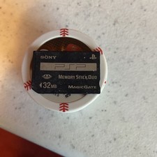 Genuine Sony 32mb Sony PSP Memory Stick Pro Duo Memory Card - Tested Works