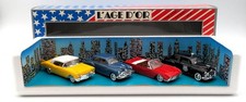 Solido 1:43 Volkswagen Convertible Die-Cast Model Car Set Of 4 L'age D'or LN/Box