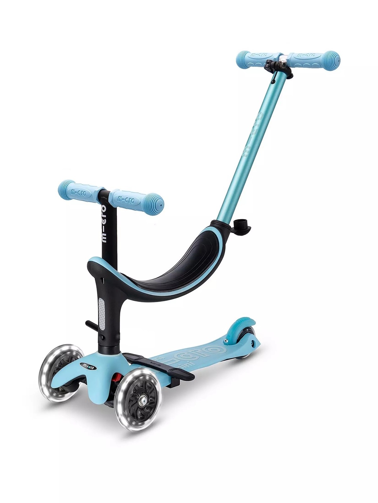 Micro Scooter Mini 2 Grow 4in1 2-6 Year Childrens Trike/Scooter - Blue [Scuffed]
