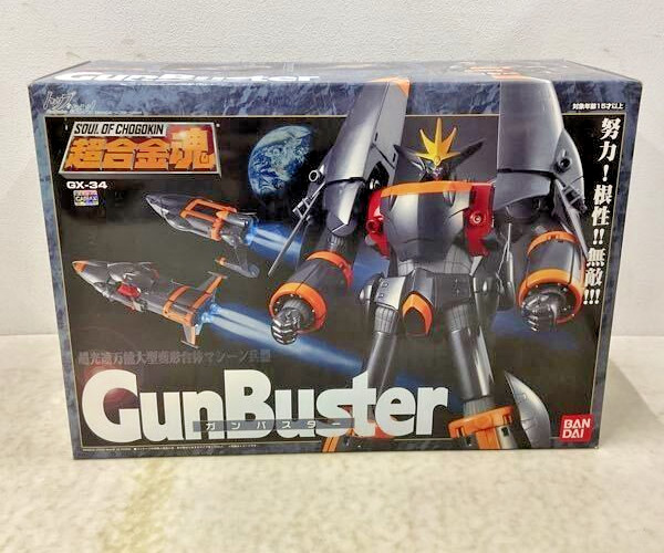 Soul of Chogokin GX-34 Gunbuster Figure Robot Hideaki Anno Bandai Used JAPAN
