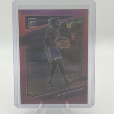 2021-22 Donruss Optic #104 Richaun Holmes Pink /25 Sacramento Kings