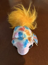 Fuzzee Tails Harry 5" Multicolor Llama Plush Stuffed Animal NWT