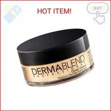 Dermablend Cover Creme High Coverage Foundation with SPF 30, 30N Sand Beige, 1 O