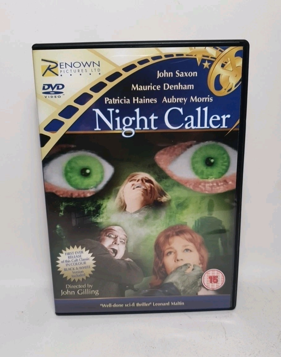 Night Caller 1965 DVD John Saxon Patricia Haines Uk Dvd
