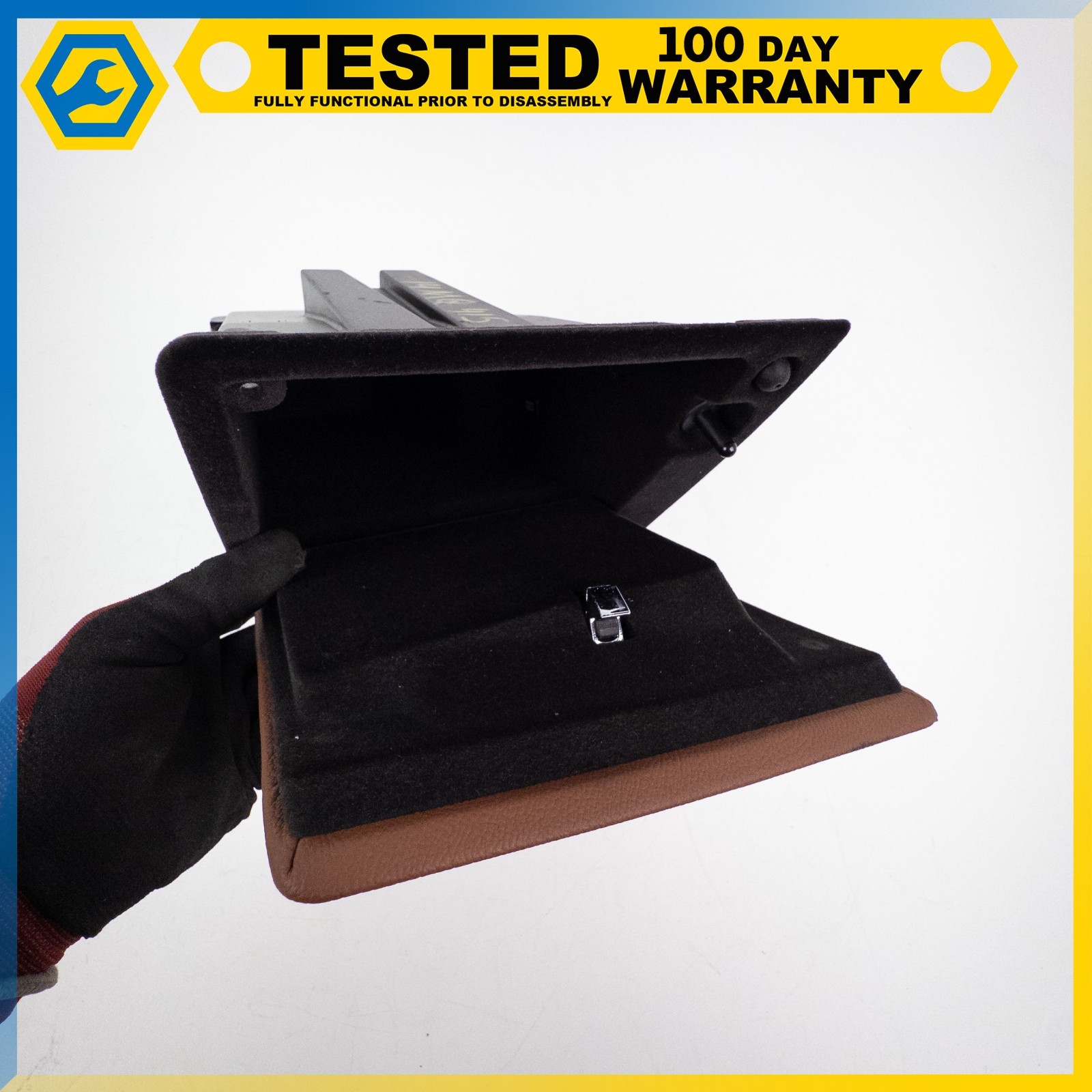 14-19 MASERATI QUATTROPORTE DASH DASHBOARD LEFT COMPARTMENT STORAGE TRAY OEM