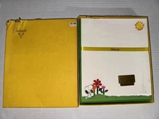 Vintage 50s 60s 70s Ambassador Hallmark Peanuts Snoopy Stationery Set New #57 