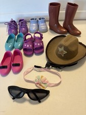 18  Doll Clothes  Accessories 37 Piece American Girl OG Our Generation Battat