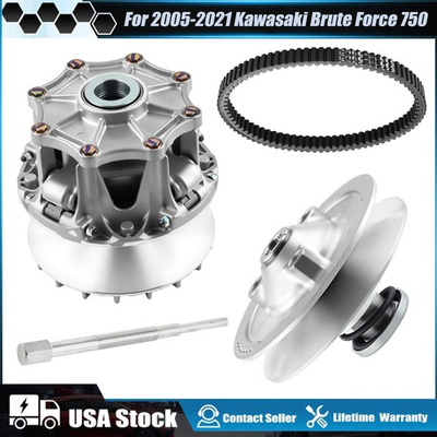 #ad PrimarySecondary Clutch w Belt Puller for Kawasaki Brute Force 750 2005 2021 $349.99