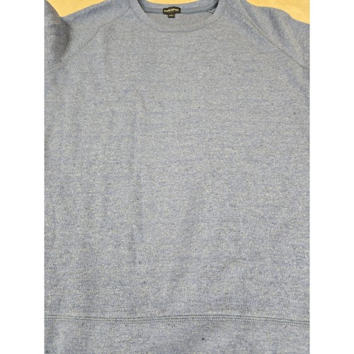 Banana Republic Mens Heathered Blue Crew Neck Raglan Sleeve Sweatshirt XL - Picture 8 of 10