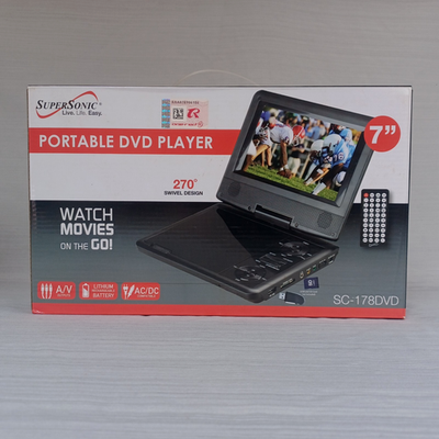 Supersonic Portable DVD Player 7