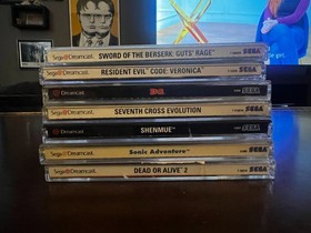 Sega Dreamcast Video Game Artwork Manual Case Lot Authentic READ