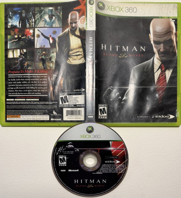 HITMAN : Blood Money (Microsoft Xbox 360, 2006)