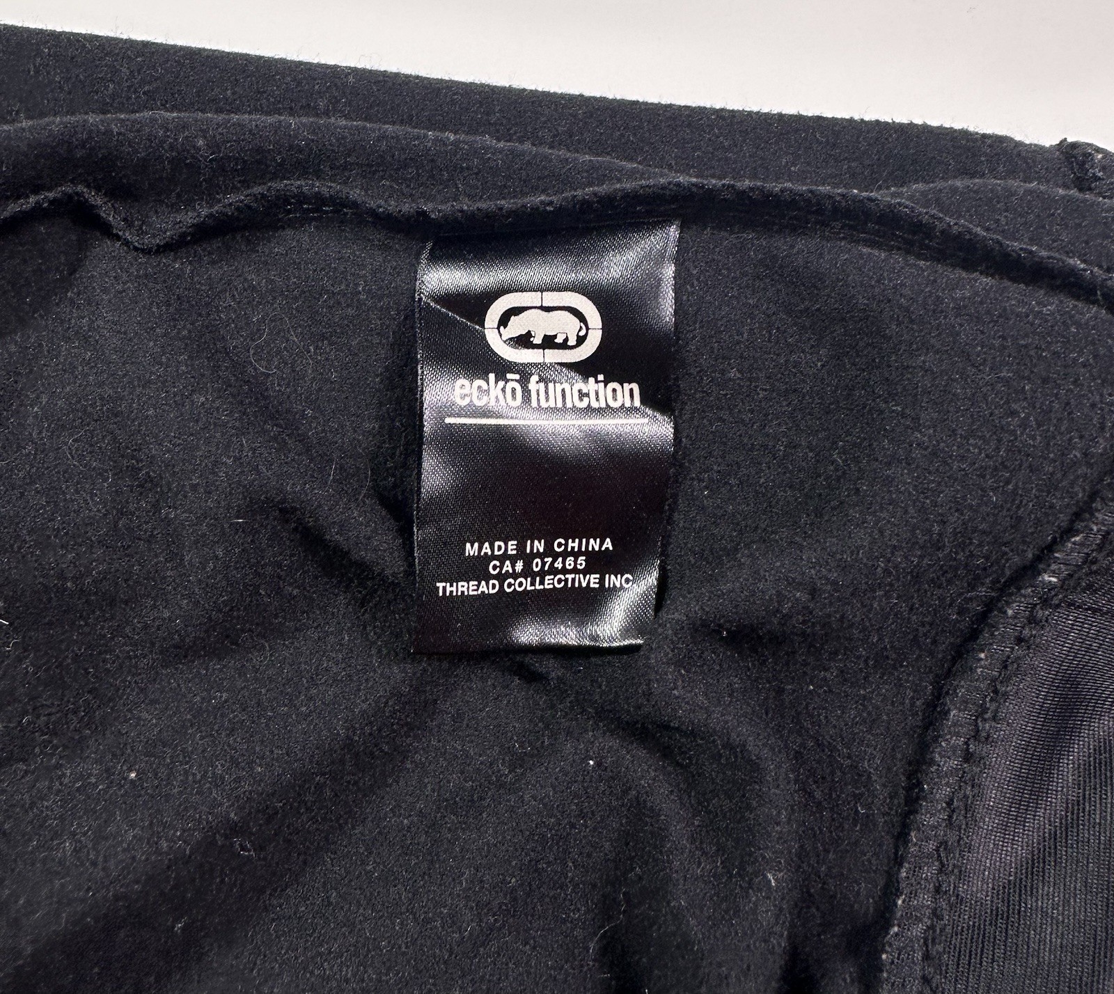 Ecko Function Full Zip Track Jacket Mens M Black … - image 8