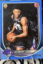2025-26 Topps Bowman Ace Bailey RC #205 NBA Basketball Trading Card /150 