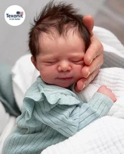 18 Inch Real Life Reborn Baby Dolls Silicone Full Body Girl Realistic Baby Dolls