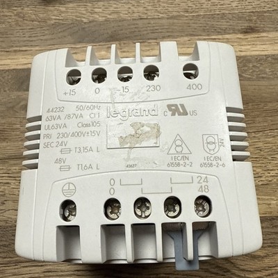 legrand Trafo ��PRI 230/400V SEC 24 V 48 V 63 VA / 87VA