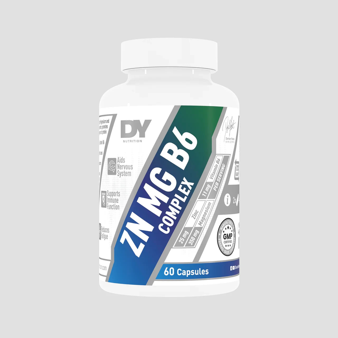 DY Nutrition Ca-Mg-Zn 90 Tablets GMP - Image 3