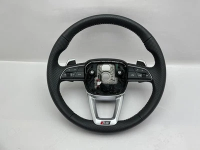 Audi RsQ8 Rs4 8W Rs5  Lenkrad Original New Leder Steering wheel mit Heizung - Bild 1 von 4