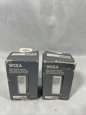 Sensor Switch WSXA WH Wall Switch Sensor White New