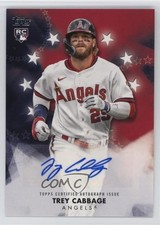 2024 Topps Series 2 Baseball Stars Auto Trey Cabbage #BSA-TC Auto p8v