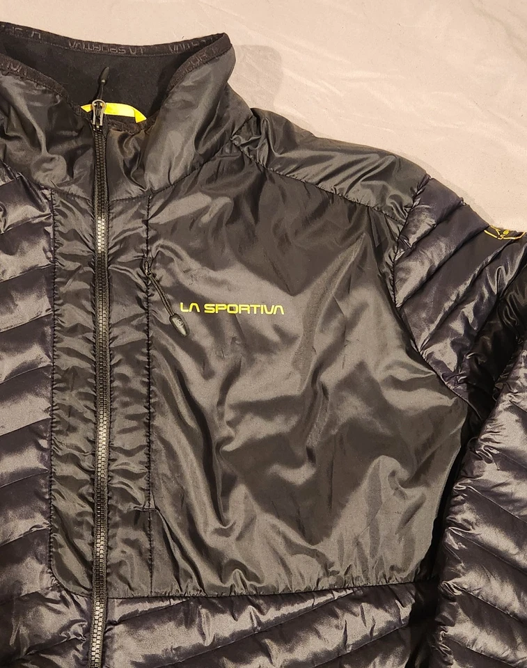 Chaqueta acolchada La Sportiva para hombre 36 XL azul negro Krush Primaloft ventilación de vapor Foto 3 de 4