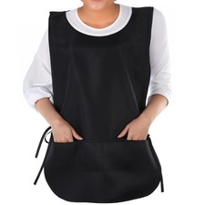 Unisex Cobbler Apron with 2 Pockets, Adjustable Water Oil Resistant Apron Ar...