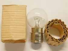 Vintage Original Nikon 15V 150W P28S Medium Prefocus Light Bulb New Old Stock