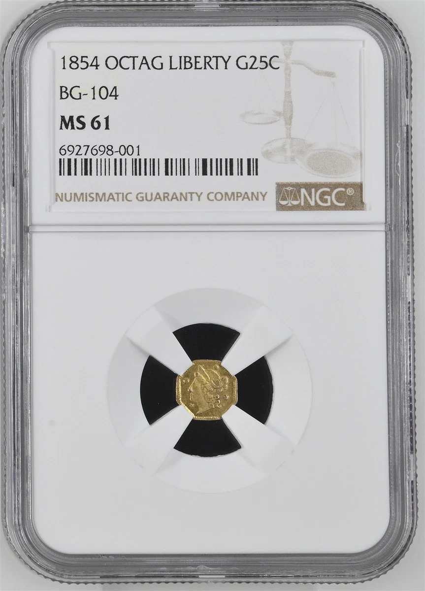 NGC 1854 Year US Fractional & Pioneer Gold Coins for sale | eBay
