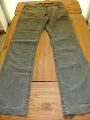 6) CAMEL ACTIVE  HERREN- JEANS W 36/ L 36 KHAKI BAUMWOLLE REGULAR TOP