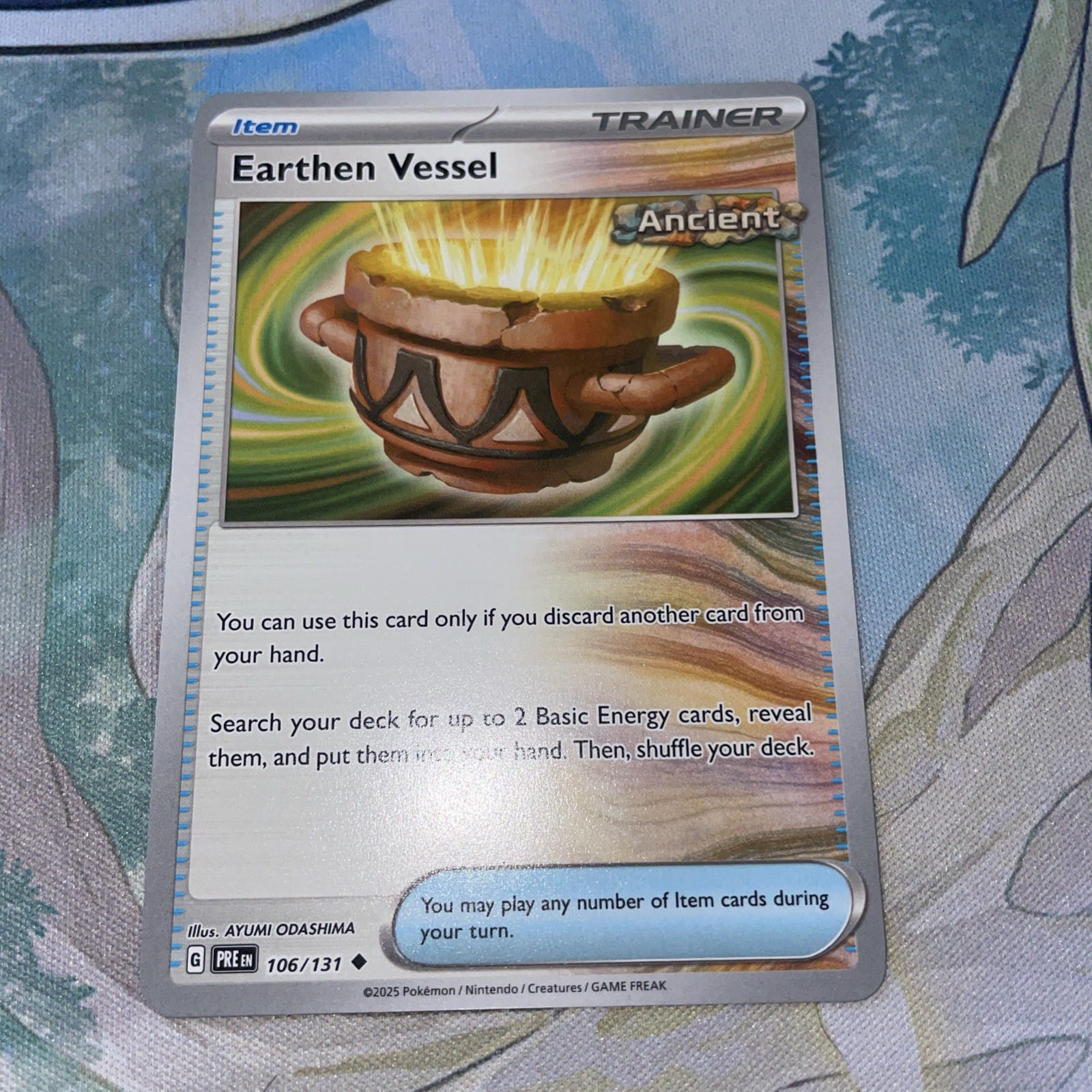 💥Pokemon - Earthen Vessel - 106/131 - Uncommon - Prismatic Evolutions - NM💥