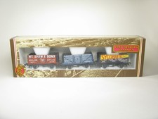 Bachmann  33-033 Coal Traders Classic Yorkshire Plank Wagons 3 Pack