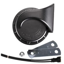 FARBIN Compact Horn 12V Car Horn Loud Low-Tone Single low pitched snail horn