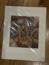 "Guitar Solo #82905" Giclee Print Signed by L. Lee Junge, 10.75" x 8.5"