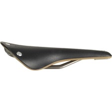Brooks England C17 Cambium Saddle Black/Natural Rubber One Size