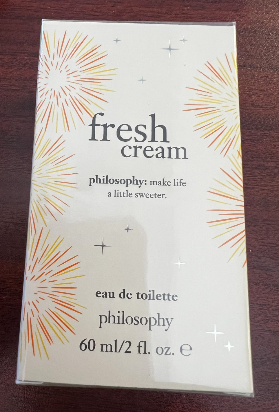 Philosophy Fresh Cream eau de toilette 2 Fl. Ounces - New and Sealed