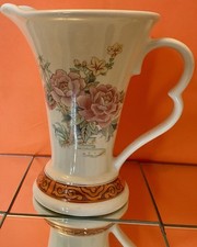Vintage Wade England Pretty Floral Pattern Pitcher Jug Milk / Water/Flowers 2pts