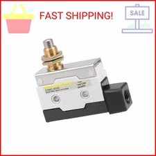 uxcell D4MC-5000 Roller Plunger Micro Limit Switch Momentary Panel Mount 1NC+1NO