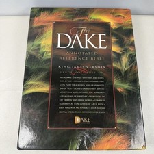 The Dake Annotated Reference Bible King James Version Burgundy Bonded Leather