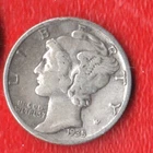 USA DIME 1935 D SILVER