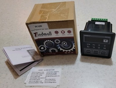Original Mebay DC20D replaced by DC20D MKII Diesel Generator Controller Panel