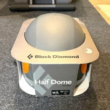 Casque d'escalade demi dôme diamant noir M/L gris calcaire neuf avec emballage