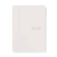 Muji Monthly/weekly Planner Starting December 2026 Size B6 WhiteColor Japan
