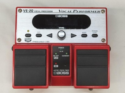 Boss VE-20 Vocal Performer Effektprozessor-Pedal mit Behringer-Netzteil