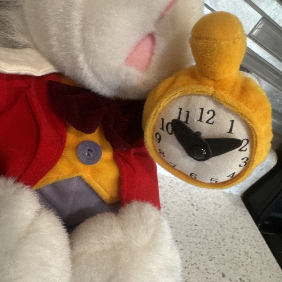 Disney Store Alice In Wonderland Nivens McTwisp White Rabbit 12