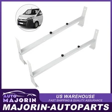 White Van Ladder Rack Roof Cargo Top Steel Bars 600lb capacity Werner Crossbar